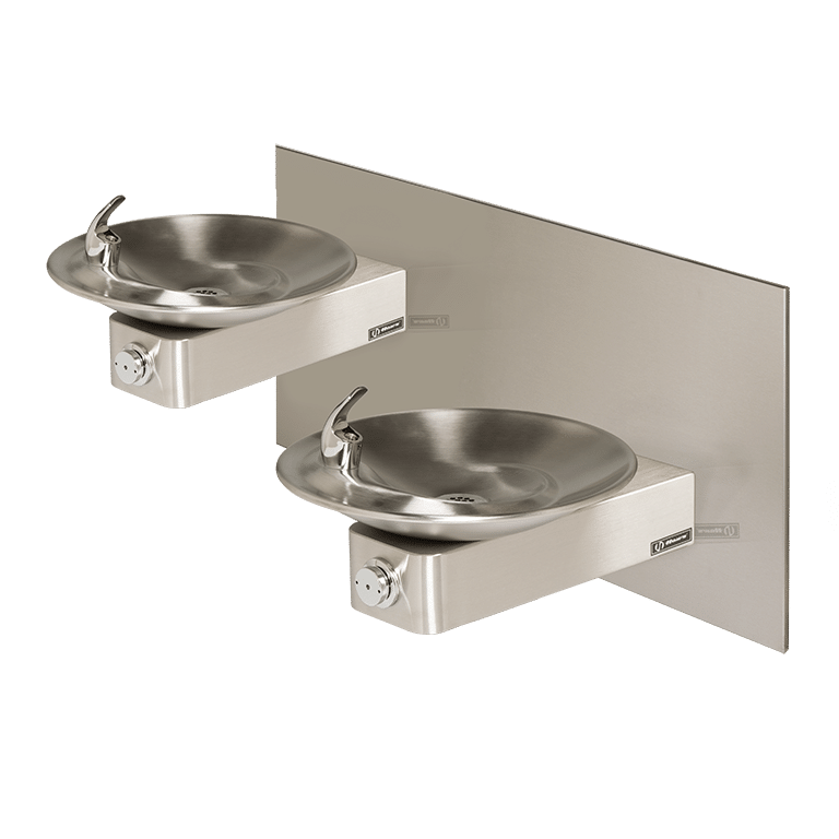1011P | ADA Dual Wall Mounted Drinking Fountain and Bottle Filling Station