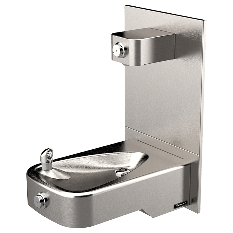 1107P | ADA Low Profile Vandal-Resistant Fountain and Bottle Filler Bundle