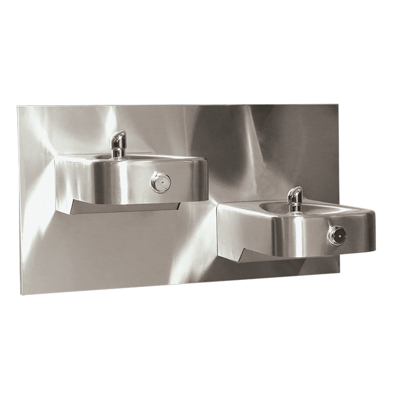 1117LN High Low Wall Mounted Drinking Fountain