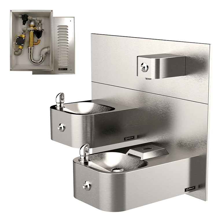 1119FRP | ADA Outdoor Freeze-Resistant Vandal-Resistant Dual