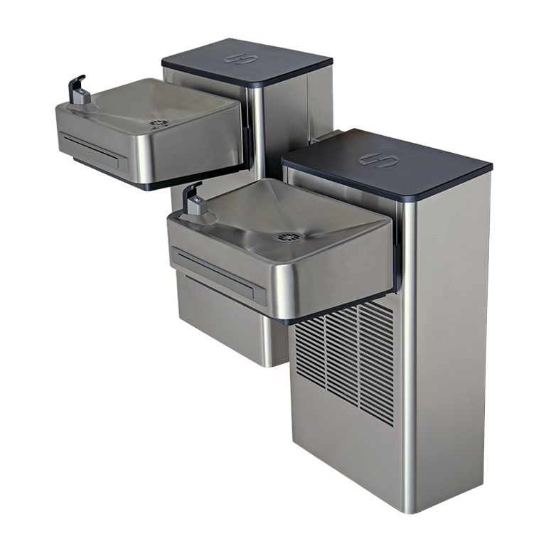 1202SF | WALL MOUNT HI-LOW FILTERED INDOOR ADA Drinking Fountain