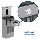 1211SVN | Vandal Resistant Bottle Filling Station and Single ADA Drinking Fountain Non-Chilled Non-Filtered