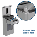 1211SV | Vandal Resistant Bottle Filling Station and Single Drinking Fountain Non-Filtered Chilled