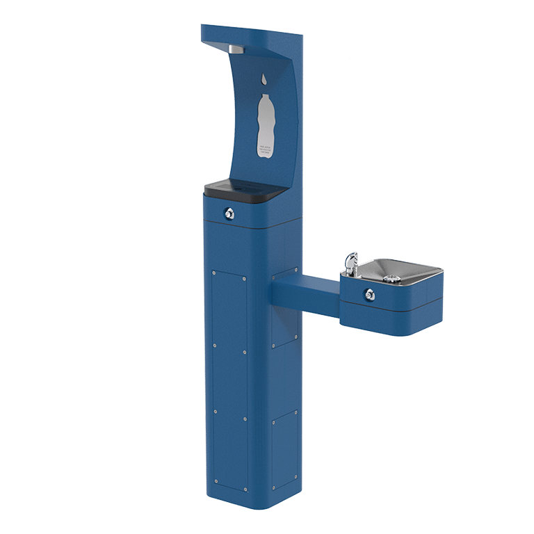 3611FR – ADA Vandal-Resistant Outdoor Freeze-Resistant Bottle Filler and Fountain