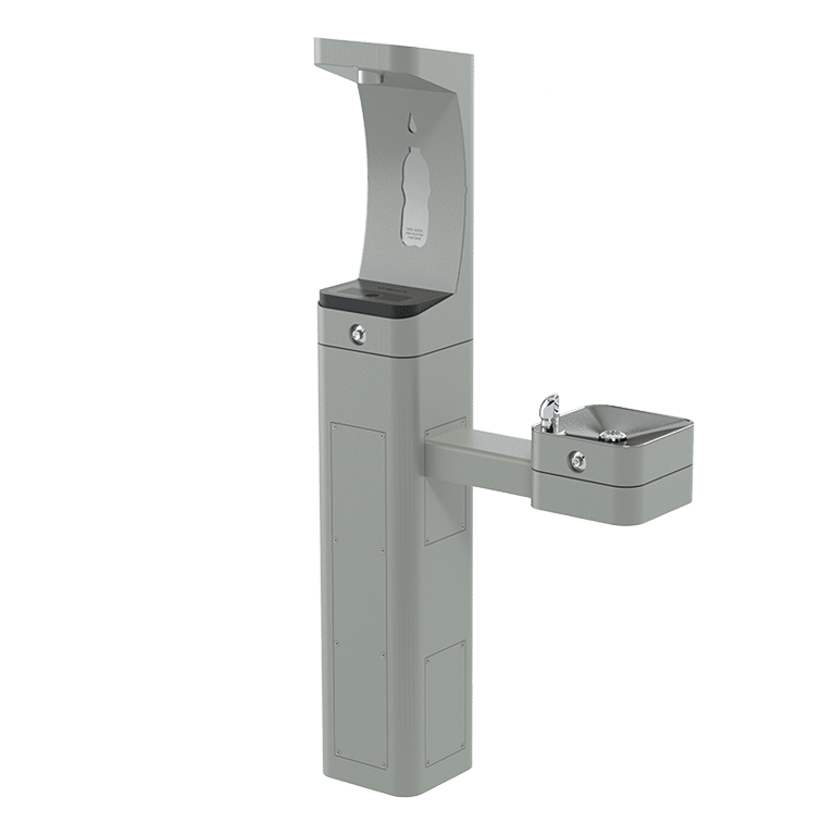 3611FR – ADA Vandal-Resistant Outdoor Freeze-Resistant Bottle Filler and Fountain