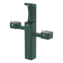 3612 | ADA Vandal-Resistant Outdoor Stainless Steel Bottle Filler and Drinking Fountain