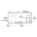 6478 | Haws Universal Water Filter Cabinet with Monitor