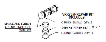VRK7650 | Pull Down Eyewash Valve Repair