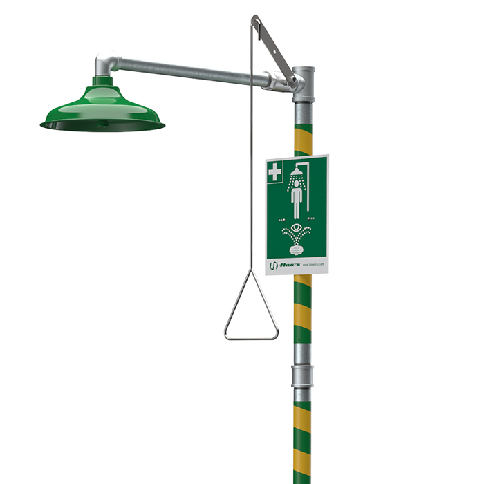 8300.158 | AXION® MSR Emergency Shower and Eyewash | Haws Co