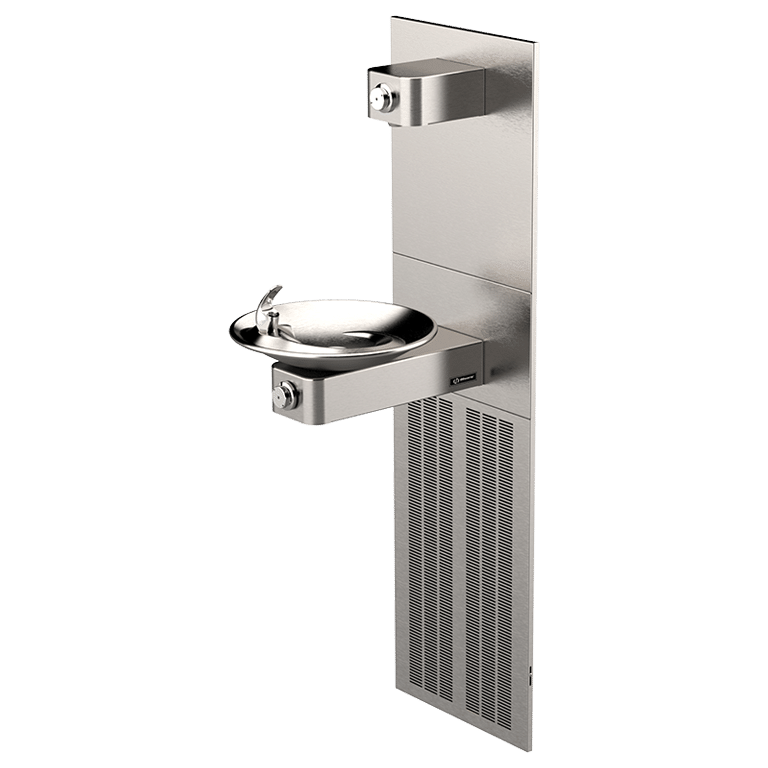 1001.8P | ADA Vandal-Resistant Chilled Drinking Fountain and Bottle Filler