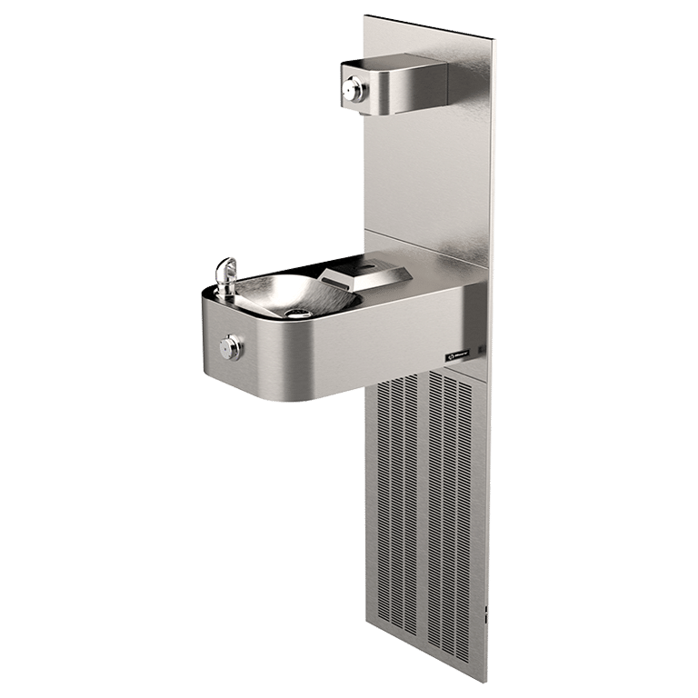 1109.8P | ADA Vandal-Resistant Chilled Drinking Fountain and Bottle Filler