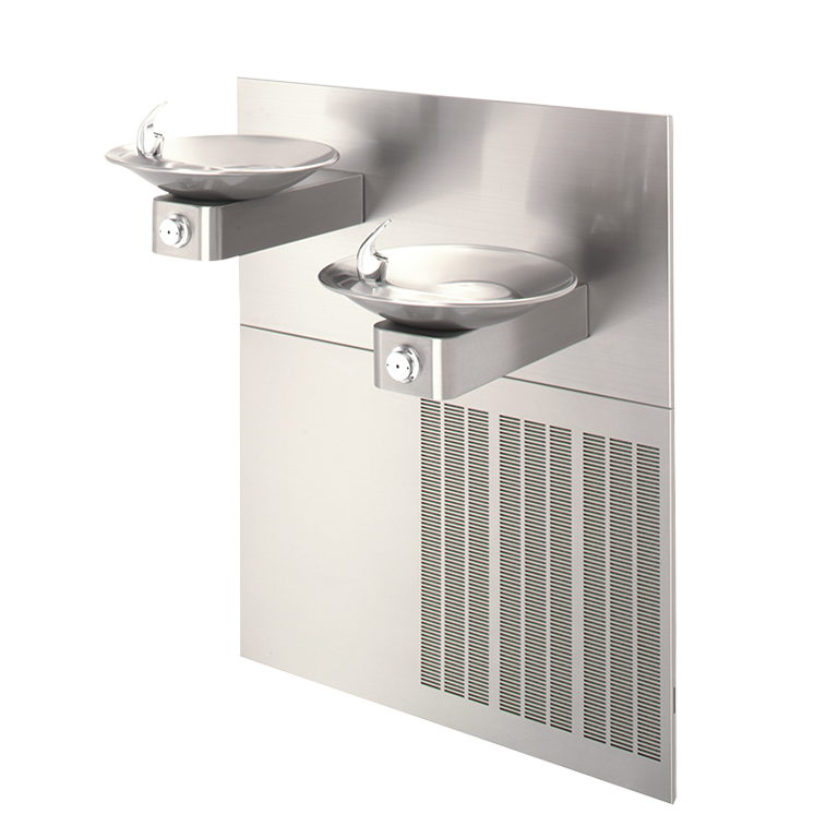H1011.8 Barrier-Free Chilled Dual Wall-Mount Fountain