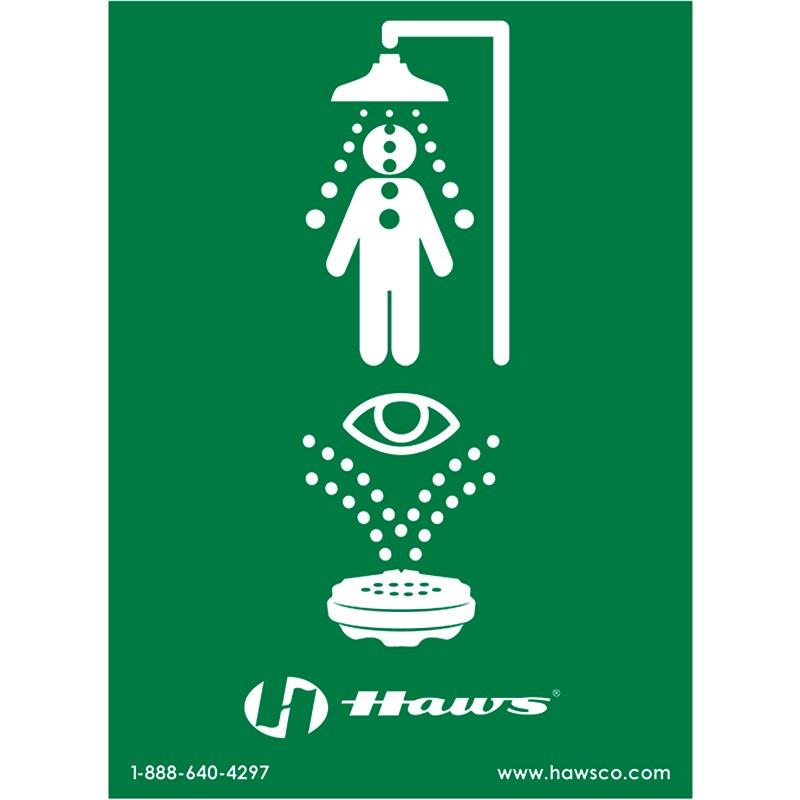 SP178 Shower/Eyewash Sign